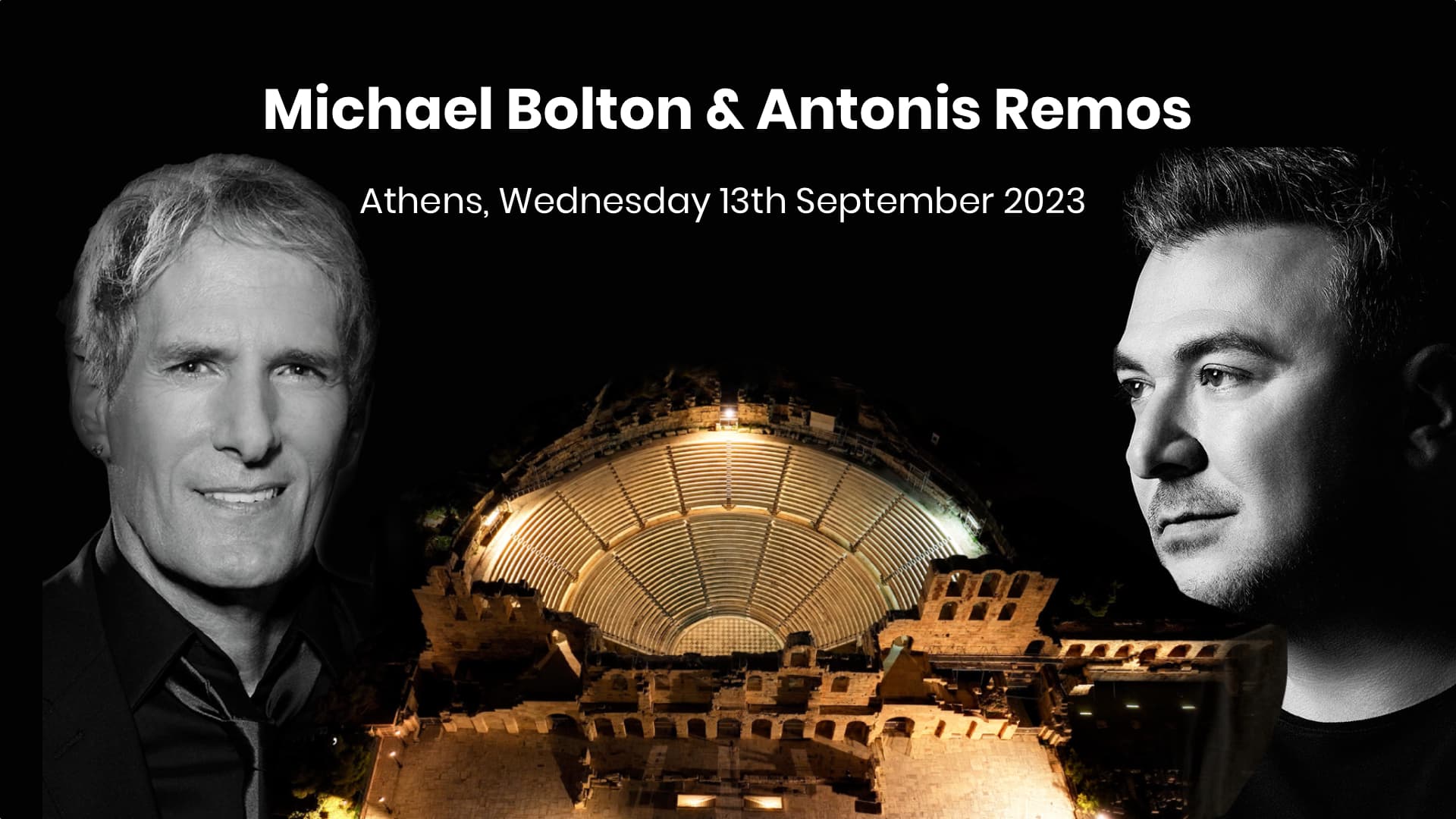 Michael Bolton & Antonis Remos in Concert at Herodion, Athens