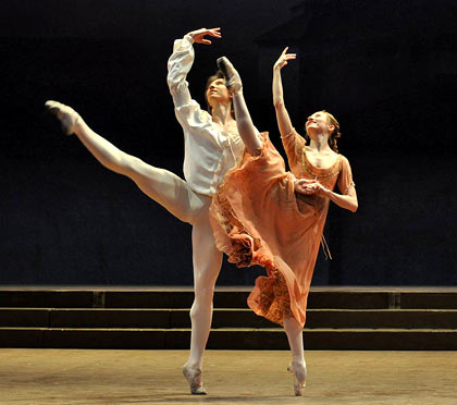 The English National Ballet performing 'Romeo and Juliet'