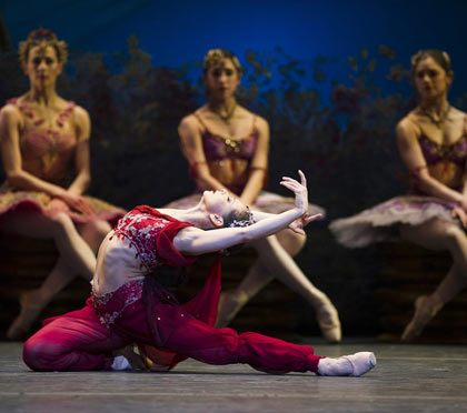 The Royal Swedish Ballet performing 'La Bayadere'